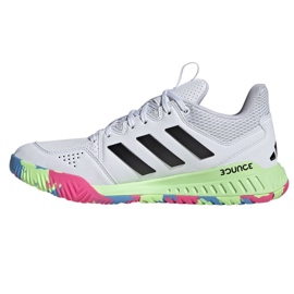 Zapatillas balonmano Adidas Court Flight W IE0840 blanco 8