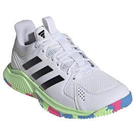 Zapatillas balonmano Adidas Court Flight W IE0840 blanco 10