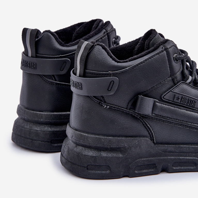 Zapatillas con aislamiento para hombre Big Star OO174587 HI-POLLY System MID Negro 2