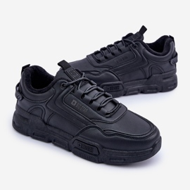 Zapatillas de hombre con aislamiento Big Star OO174584 HI-POLY System Negro 3