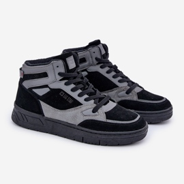 Zapatillas Hombre Ante Big Star OO174303 Hi-Poly System Negro-Gris 1