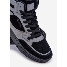 Zapatillas Hombre Ante Big Star OO174303 Hi-Poly System Negro-Gris 5