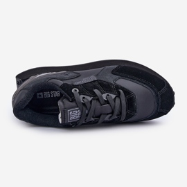 Zapatillas Hombre Piel Big Star OO174297 Hi-Poly System Negro 3