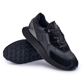 Zapatillas Hombre Piel Big Star OO174297 Hi-Poly System Negro 5