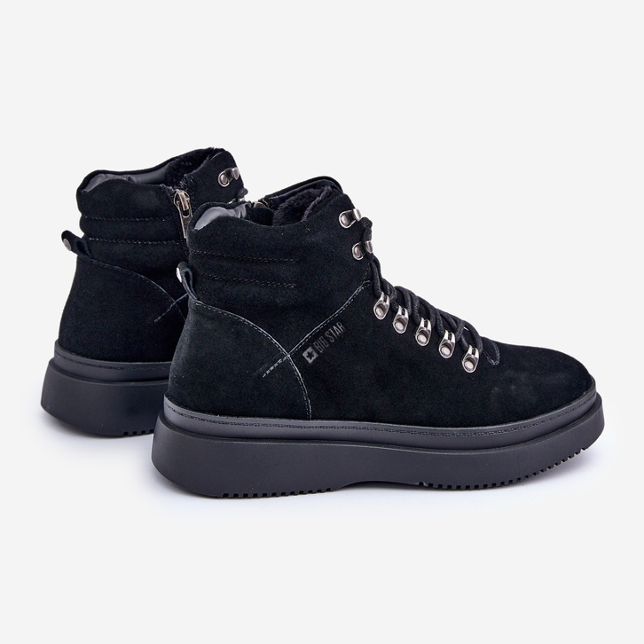 Botas aislantes de ante para hombre Big Star OO174187 Negro 2 Botas aislantes de ante para hombre Big Star OO174187 Negro 2
