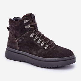 Botas aislantes de ante para hombre Big Star OO174189 Marrón 7