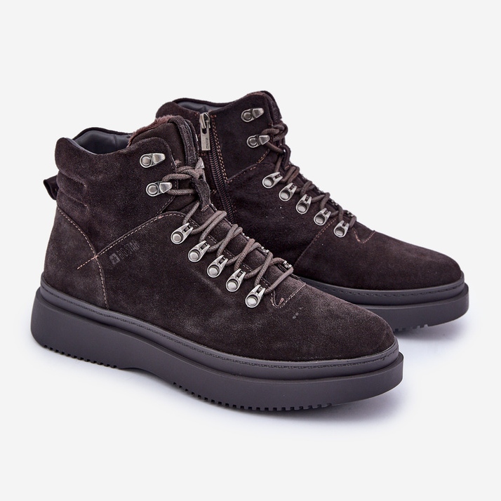 Botas aislantes de ante para hombre Big Star OO174189 Marrón 1
