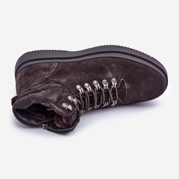 Botas aislantes de ante para hombre Big Star OO174189 Marrón 2