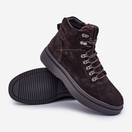 Botas aislantes de ante para hombre Big Star OO174189 Marrón 3