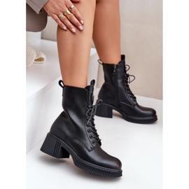 Botas Mujer Piel Natural Aislante Vinceza 66671 Negro 10