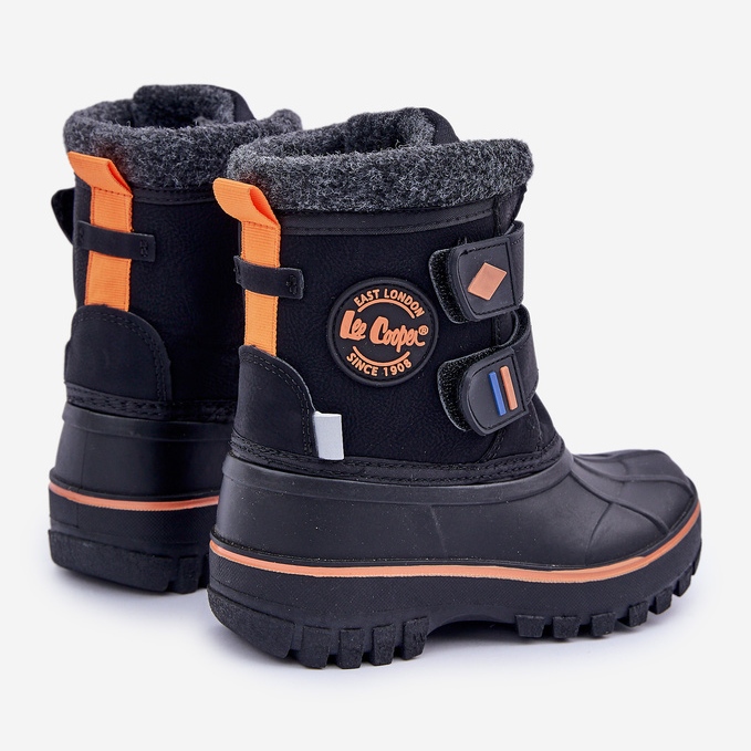 Botas de Nieve con Velcro para Niños Lee Cooper LCJ-24-44-2865K Negro 2
