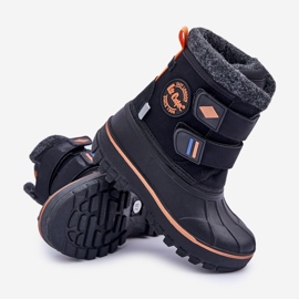 Botas de Nieve con Velcro para Niños Lee Cooper LCJ-24-44-2865K Negro 3