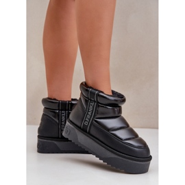 Botas de Nieve Bajas con Suela Gruesa D.Franklin DFSH371011 Negro 4