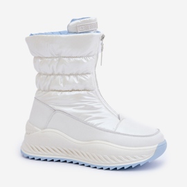 Botas de nieve Big Star de mujer con pelo OO274A396 Blanco 5