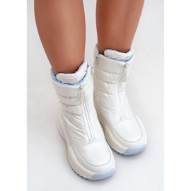 Botas de nieve Big Star de mujer con pelo OO274A396 Blanco 8