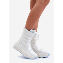 Botas de nieve Big Star de mujer con pelo OO274A396 Blanco 1