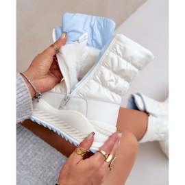 Botas de nieve Big Star de mujer con pelo OO274A396 Blanco 2