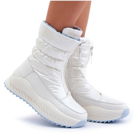 Botas de nieve Big Star de mujer con pelo OO274A396 Blanco 11
