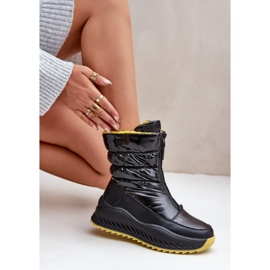 Botas de nieve Big Star de mujer con pelo OO274A395 Negro 6