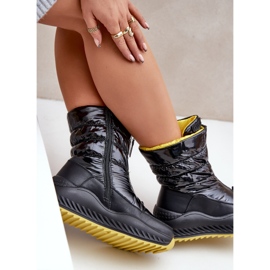 Botas de nieve Big Star de mujer con pelo OO274A395 Negro 9