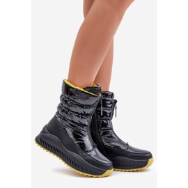Botas de nieve Big Star de mujer con pelo OO274A395 Negro 1
