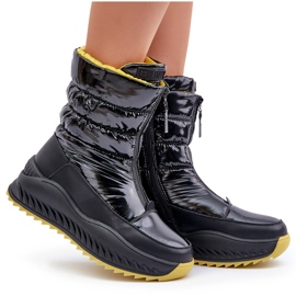 Botas de nieve Big Star de mujer con pelo OO274A395 Negro 11