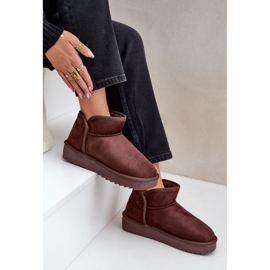 Botas de Nieve con Plataforma Mujer D.Franklin DFSH370010 Chocolate marrón 8