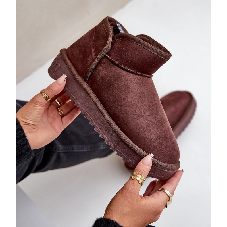 Botas de Nieve con Plataforma Mujer D.Franklin DFSH370010 Chocolate marrón 2