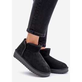Botas de nieve con plataforma para mujer D.Franklin DFSH370010 Negro 1