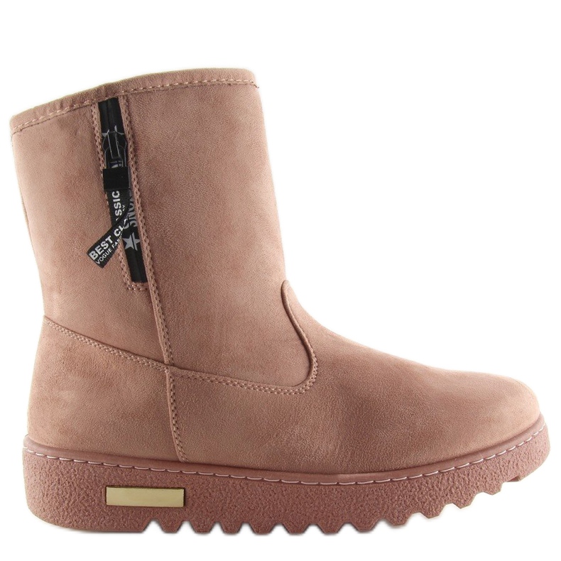 Botas de nieve mujer rosa AN-111 rosa 1