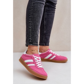 Zapatillas deportivas bajas para mujer, rosa rosado 2
