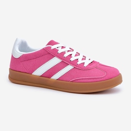 Zapatillas deportivas bajas para mujer, rosa rosado 4