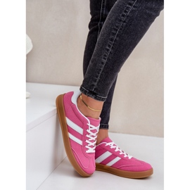 Zapatillas deportivas bajas para mujer, rosa rosado 5