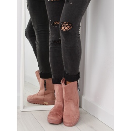 Botas de nieve mujer rosa AN-111 rosa rosado 5