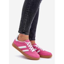 Zapatillas deportivas bajas para mujer, rosa rosado 1