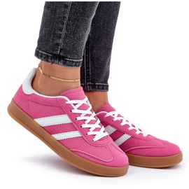 Zapatillas deportivas bajas para mujer, rosa rosado 8