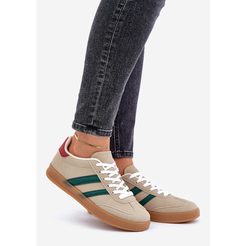 Zapatillas Deportivas Bajas para Mujer, Beige 1 Zapatillas Deportivas Bajas para Mujer, Beige 1