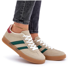Zapatillas Deportivas Bajas para Mujer, Beige 7