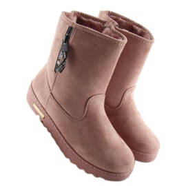 Botas de nieve mujer rosa AN-111 rosa rosado 7