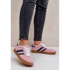 Zapatillas deportivas bajas para mujer, rosa rosado 2 Zapatillas deportivas bajas para mujer, rosa rosado 2