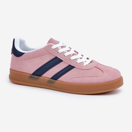 Zapatillas deportivas bajas para mujer, rosa rosado 4