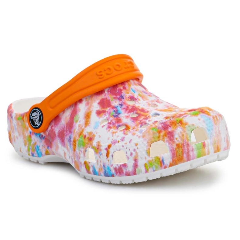 Chanclas Crocs Classic Tie Dye Graphic Zueco para niños 206995-83B multicolor 1