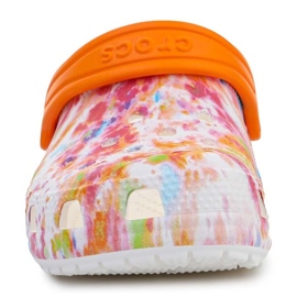 Chanclas Crocs Classic Tie Dye Graphic Zueco para niños 206995-83B multicolor 2