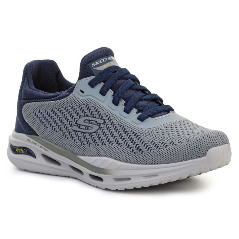Zapatos Skechers Arch Fit Orvan Trayver 210434-GYNV azul 1