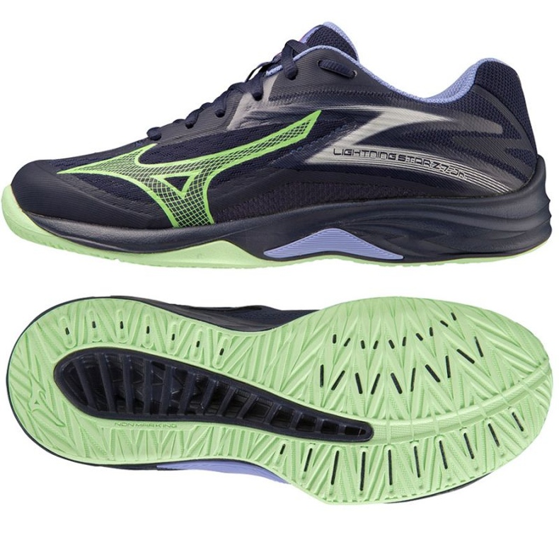 Zapatillas Mizuno Lightning Star Z7 Jr V1GD230311 azul 1