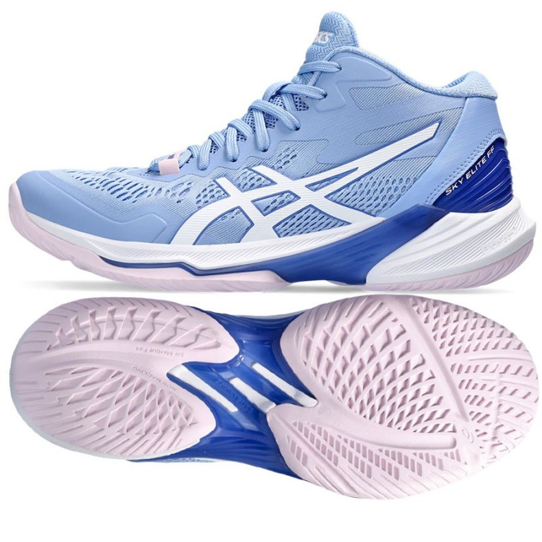 Zapatillas de voleibol Asics Sky Elite Ff Mt 2 W 1052A054-403 azul 1