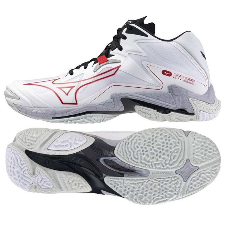 Zapatillas Mizuno Wave Lightning Z8 Mid V1GA240596 blanco 1