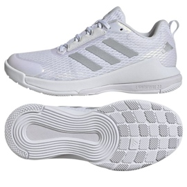 Zapatillas de voleibol Adidas Novaflight 2 IG1609 blanco 7