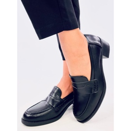 Zapatos de tacón ancho negros 3