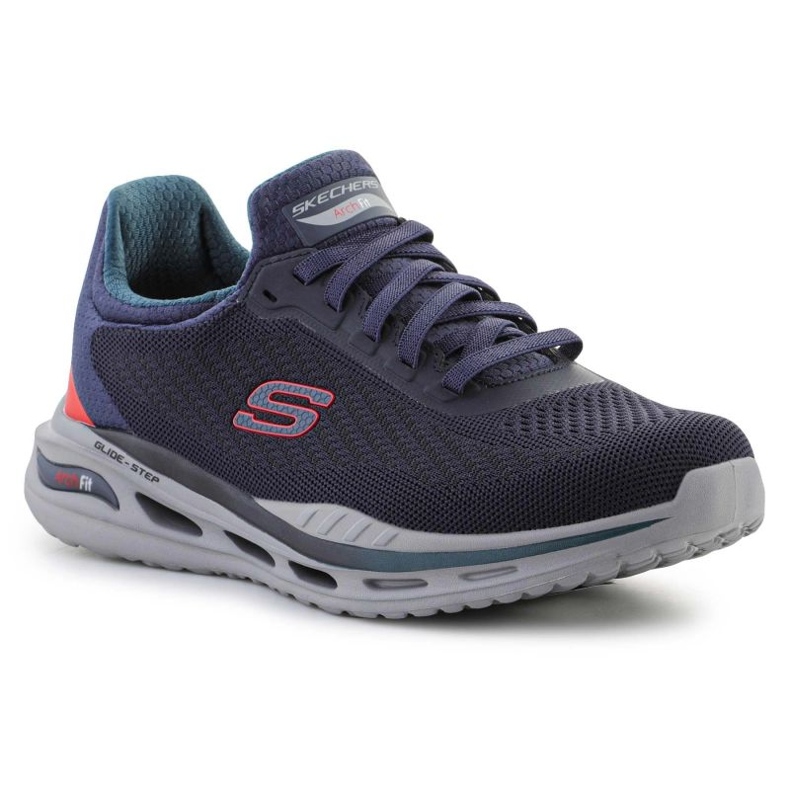Zapatos Skechers Arch Fit Orvan-Trayver 210434-DKNV azul 1